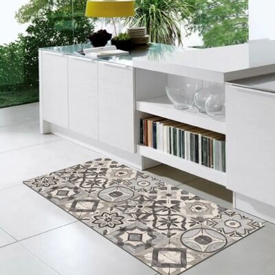 Vilber Grand Chef Kollar - Tapis en Vinyle Noir - 52x140cm - Tapis en Vinyle Vilber Grand Chef Kollar - Tapis en Vinyle Noir - 52x140cm - Tapis en Vinyle