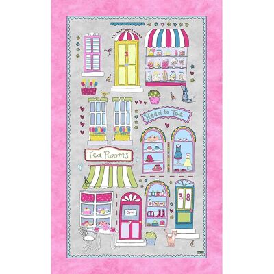 VILBER Little.market Vinylteppich - 75x120cm - Langlebiger & Rutschfester Teppich VILBER Little.market Vinylteppich - 75x120cm - Langlebiger & Rutschfester Teppich