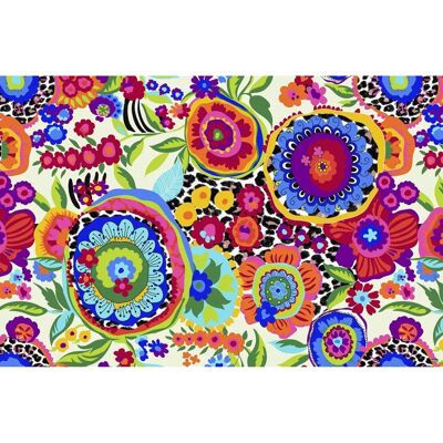 Vilber New Look Taringa Veelkleurige Mat - 100x153 cm Vilber New Look Taringa Veelkleurige Mat - 100x153 cm