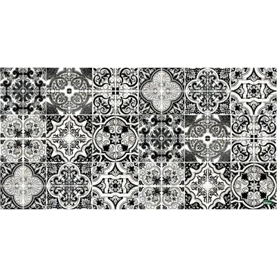 Vilber vinylmatta - Geometriskt 40x78cm - Matta Vilber vinylmatta - Geometriskt 40x78cm - Matta