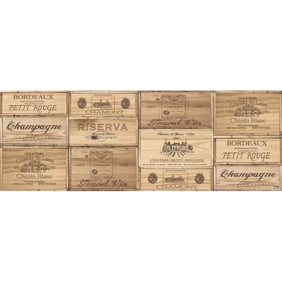 Tapis en PVC marron VILBER - Rectangulaire 78x180 cm Tapis en PVC marron VILBER - Rectangulaire 78x180 cm