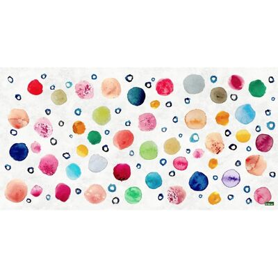 VILBER Vinyl Tapijt Dots - 75 X 180 X 0.2 Cm - Tapijt VILBER Vinyl Tapijt Dots - 75 X 180 X 0.2 Cm - Tapijt