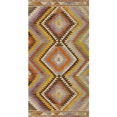 Vilber Kilim Rombos - Vinyl Kilim Teppich - 52x100cm Vilber Kilim Rombos - Vinyl Kilim Teppich - 52x100cm