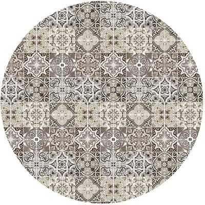 VILBER LISBOA.2638 DU 40 155 ROUND - Farbe 40 - Ø 55 cm - Material PVC/Polyester - Rug VILBER LISBOA.2638 DU 40 155 ROUND - Farbe 40 - Ø 55 cm - Material PVC/Polyester - Rug