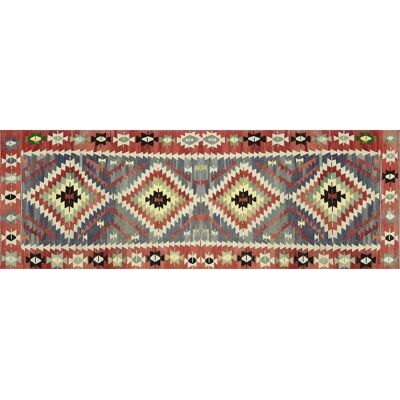 Vilber Tapis Kilim en Vinyl Multicolore - Tapis Vilber Tapis Kilim en Vinyl Multicolore - Tapis