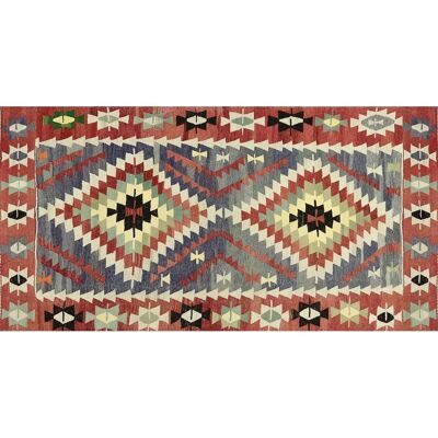 Tapis en vinyle patchwork Vilber - Maison & Cuisine - 40x78 cm Tapis en vinyle patchwork Vilber - Maison & Cuisine - 40x78 cm