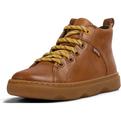 Camper K900189-013 Bottes en Cuir Marron Kiddo - Décontracté Camper K900189-013 Bottes en Cuir Marron Kiddo - Décontracté