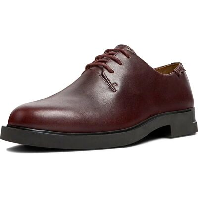 Camper K200685-029 Maroon Leather Shoes - Casual Shoes Camper K200685-029 Maroon Leather Shoes - Casual Shoes