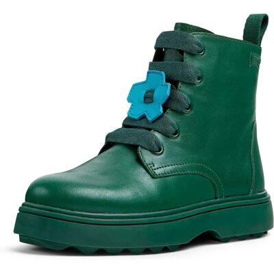 Camper K900150-015 Unisex Dark Green Kids Boots - Boots Camper K900150-015 Unisex Dark Green Kids Boots - Boots