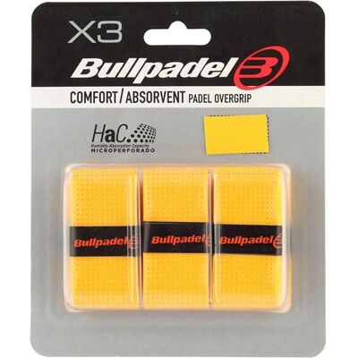 Zestaw Overgrips Bullpadel - Żółty - Akcesoria do Padel Zestaw Overgrips Bullpadel - Żółty - Akcesoria do Padel