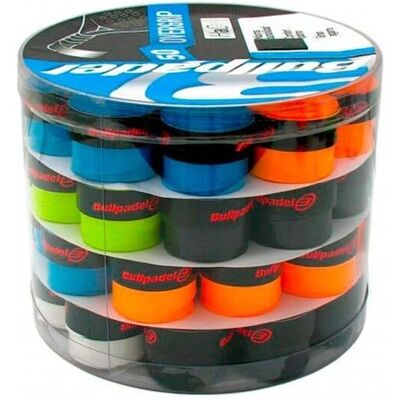 Bullpadel Overgrip Verpakking van 50 - Zweetabsorptie, Vaste grip Bullpadel Overgrip Verpakking van 50 - Zweetabsorptie, Vaste grip