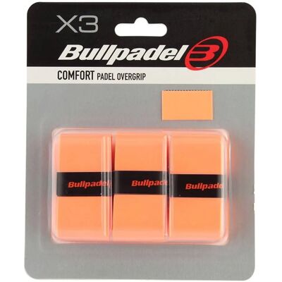Bullpadel Pro Overgrip Confort Neon Laranja - Overgrip Bullpadel Pro Overgrip Confort Neon Laranja - Overgrip