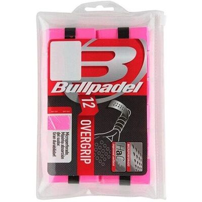 Bullpadel Pink Microperforated Overgrip - Overgrip for Padel Bullpadel Pink Microperforated Overgrip - Overgrip for Padel