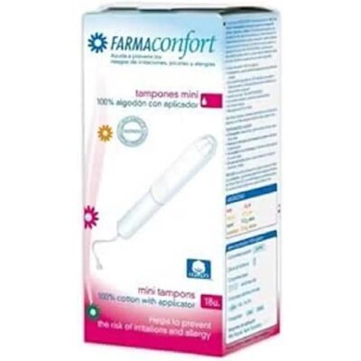 Farmaconfort Mini Tampones 18U - Tampones Menstruales Farmaconfort Mini Tampones 18U - Tampones Menstruales