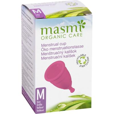Copa Menstrual Masmi Orgánica - Talla M - Reutilizable, Discreta, 12h protección Copa Menstrual Masmi Orgánica - Talla M - Reutilizable, Discreta, 12h protección