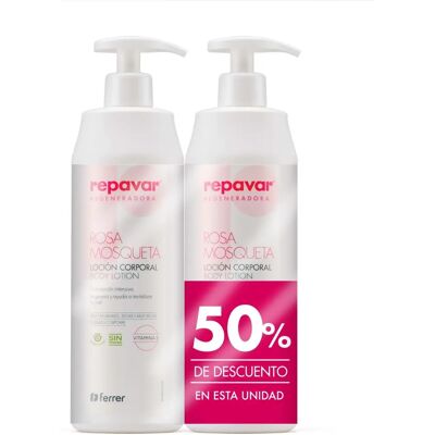 Repavar Doble Loción Corporal 2x500 ml - Loción corporal Repavar Doble Loción Corporal 2x500 ml - Loción corporal
