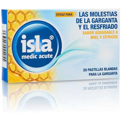 Pastillas Isla Medic Acute de Miel y Cítricos 20 Pastillas Isla Medic Acute de Miel y Cítricos 20