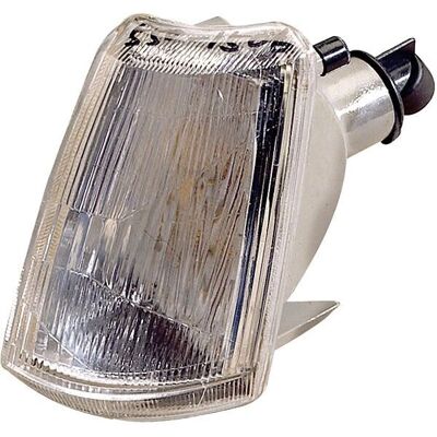 Peugeot 205 Left Headlight - Includes Bulb Holder - White Peugeot 205 Left Headlight - Includes Bulb Holder - White