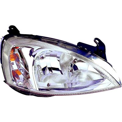 Fanale Opel Combo - Motore elettrico - Trasparente - Faro auto Fanale Opel Combo - Motore elettrico - Trasparente - Faro auto