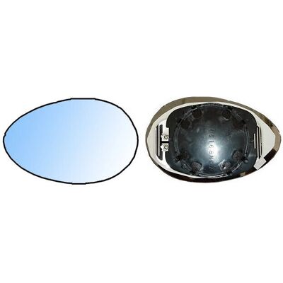 Alfa Romeo 156 Left Side Mirror - Convex Thermal Glass Alfa Romeo 156 Left Side Mirror - Convex Thermal Glass