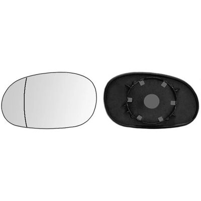 Renault Laguna Left Side Glass Mirror - Thermal Base Renault Laguna Left Side Glass Mirror - Thermal Base