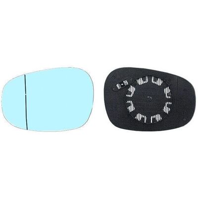 BMW S1 E87 Left Side Mirror Glass - Thermal Blue BMW S1 E87 Left Side Mirror Glass - Thermal Blue