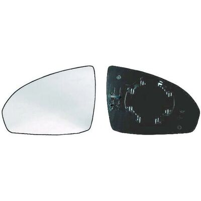 Smart Fortwo Right Mirror Glass Spherical 2007+ - Car Mirror Smart Fortwo Right Mirror Glass Spherical 2007+ - Car Mirror