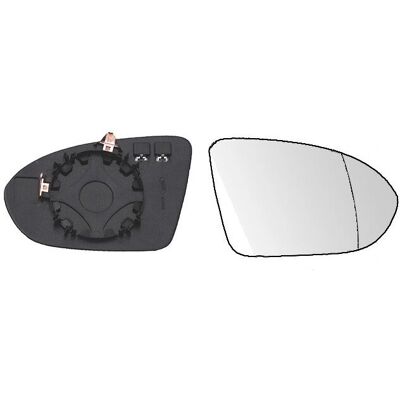 Opel Astra K Right Side Heated Aspherical Mirror Glass - Side Mirror Glass Opel Astra K Right Side Heated Aspherical Mirror Glass - Side Mirror Glass