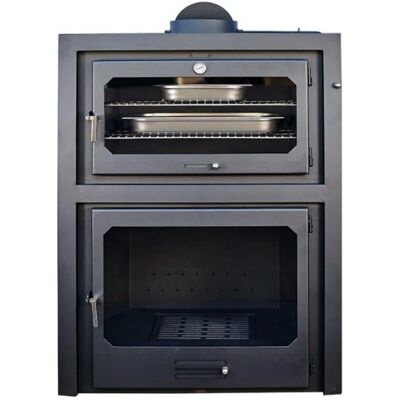 Maestro Ferretero - Estufa de leña - Triple combustión - 17,5 kW - Gris Maestro Ferretero - Estufa de leña - Triple combustión - 17,5 kW - Gris