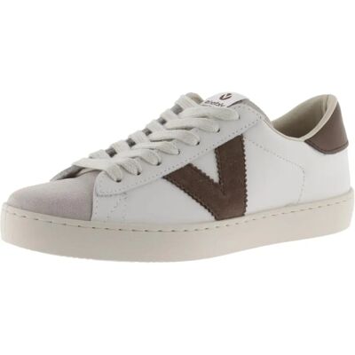 Victoria Tênis de Couro - Casual - Branco Victoria Tênis de Couro - Casual - Branco