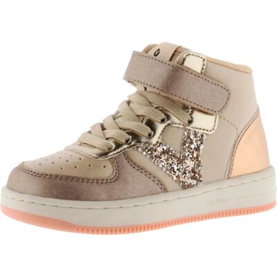 Victoria Tiempo Metal Sneakers - Sintético durável, Forro têxtil - Salto de 2,5cm - Tênis Victoria Tiempo Metal Sneakers - Sintético durável, Forro têxtil - Salto de 2,5cm - Tênis