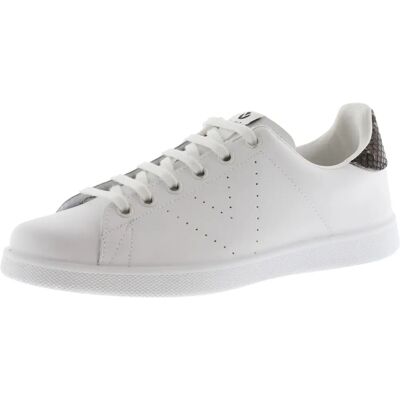 Baskets en Cuir Classiques Victoria pour Enfants - Blanc - 34 Baskets en Cuir Classiques Victoria pour Enfants - Blanc - 34