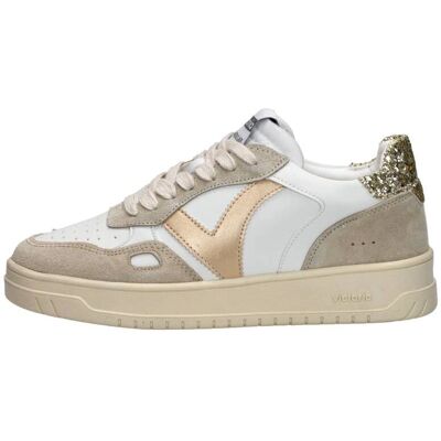 Victoria - 1257119 Seul Metal Platino - Beige - Sneaker Victoria - 1257119 Seul Metal Platino - Beige - Sneaker