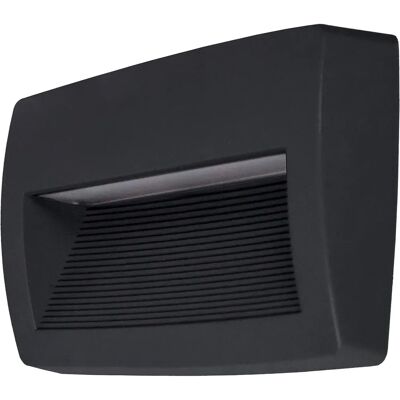 Dopo Lighting LED Wandleuchte - Storm IP55 R7s - Schwarz - 10,5W Dopo Lighting LED Wandleuchte - Storm IP55 R7s - Schwarz - 10,5W