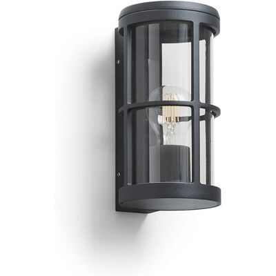 Lámpara de Pared Novolux - Antracita - IP54 - 18W - E27 - Diseño Moderno Lámpara de Pared Novolux - Antracita - IP54 - 18W - E27 - Diseño Moderno