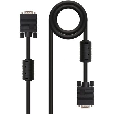 Nanocable 10.15.0103 VGA Kabel - 3m - Schwarz Nanocable 10.15.0103 VGA Kabel - 3m - Schwarz