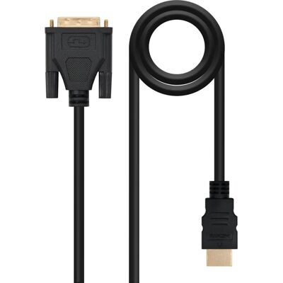 NANOCABLE HDMI - DVI, 3m - Câble HDMI à DVI - Publicité NANOCABLE HDMI - DVI, 3m - Câble HDMI à DVI - Publicité