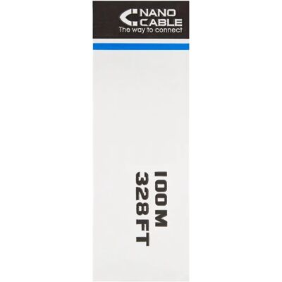 Nanocable 10.20.0502 - Câble réseau - 100m, Gris, Cat6e U/UTP - Publicité Nanocable 10.20.0502 - Câble réseau - 100m, Gris, Cat6e U/UTP - Publicité