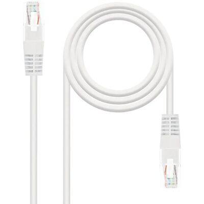 Nanocable Bílý 50cm Cat5e Síťový Kabel - Síť Nanocable Bílý 50cm Cat5e Síťový Kabel - Síť