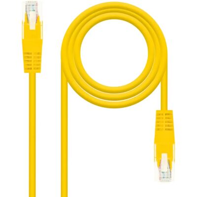 Nanocable 10.20.0103-Y Cabo de rede Amarelo 3m Cat5e U/UTP Nanocable 10.20.0103-Y Cabo de rede Amarelo 3m Cat5e U/UTP