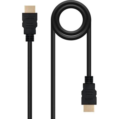 Nanocable 3m HDMI Kabel - Hochgeschwindigkeit 1.4 mit Ethernet Schwarz Nanocable 3m HDMI Kabel - Hochgeschwindigkeit 1.4 mit Ethernet Schwarz