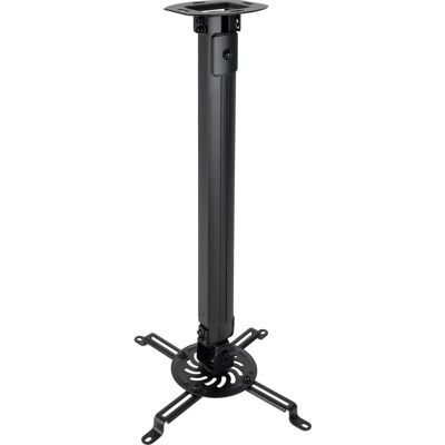 Suporte de teto para projetor TooQ PJ3030TN-B - Rotação 360°, suporte 20kg Suporte de teto para projetor TooQ PJ3030TN-B - Rotação 360°, suporte 20kg