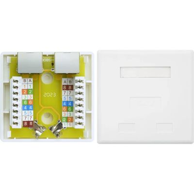 Nanocable 10.21.1602 Steckdosenbox - RJ45 Weiß Nanocable 10.21.1602 Steckdosenbox - RJ45 Weiß