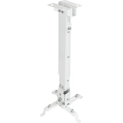 Uchwyt sufitowy TooQ PJ2012T-W - Biały - 20kg Uchwyt sufitowy TooQ PJ2012T-W - Biały - 20kg