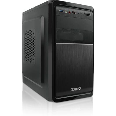 Caja Micro ATX TooQ TQC-4735U3C-B - Negro - 500 W Caja Micro ATX TooQ TQC-4735U3C-B - Negro - 500 W