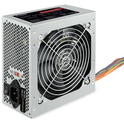 TooQ TQEP-500S-INT Netzteil - 500 W ATX Silber TooQ TQEP-500S-INT Netzteil - 500 W ATX Silber