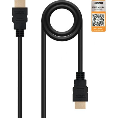 Nanocable HDMI V2.0 - 0,5m - Hochgeschwindigkeits 4K HDMI Kabel Nanocable HDMI V2.0 - 0,5m - Hochgeschwindigkeits 4K HDMI Kabel