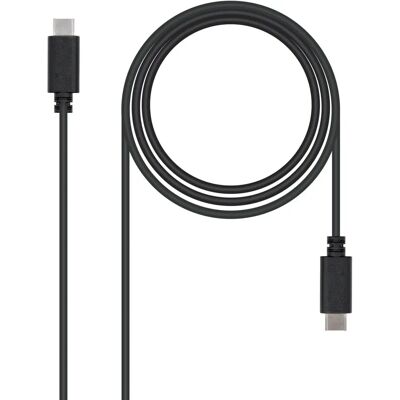 Nanocable USB-C zu USB-C 1m Reversibles Kabel Nanocable USB-C zu USB-C 1m Reversibles Kabel