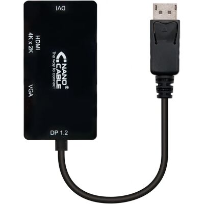 Nanocable 10.16.3301-BK Videokábel adapter - 15cm Nanocable 10.16.3301-BK Videokábel adapter - 15cm