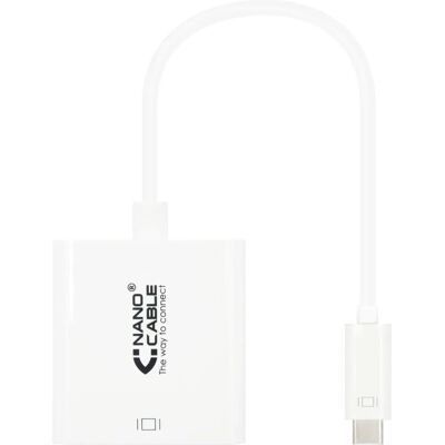 Adattatore Grafico USB Nanocable 10.16.4103 - 1920x1080 - Bianco Adattatore Grafico USB Nanocable 10.16.4103 - 1920x1080 - Bianco